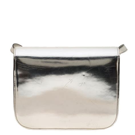 silver celine bag